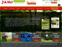 Tablet Screenshot of jamo-motoculture.com